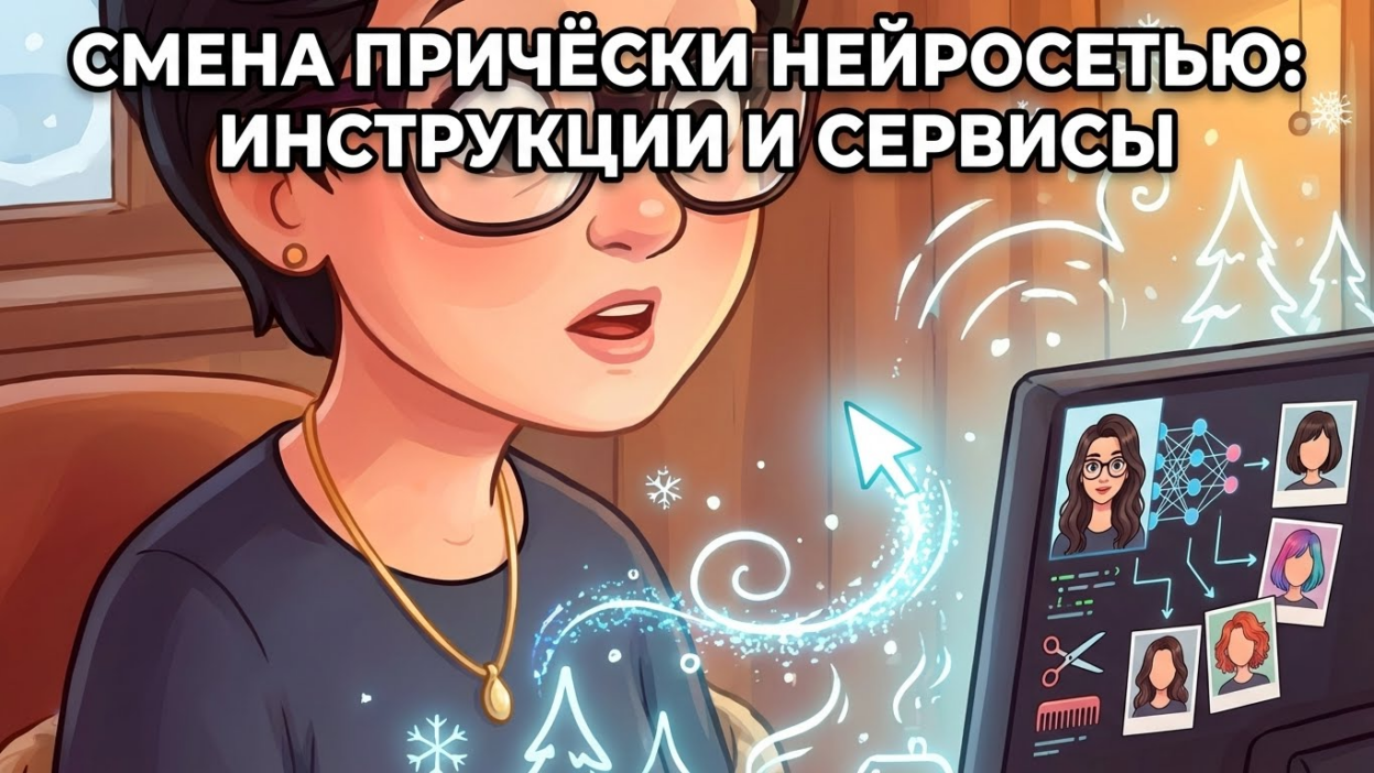 Как изменить прическу с помощью нейросетей: пошаговая инструкция и список сервисов