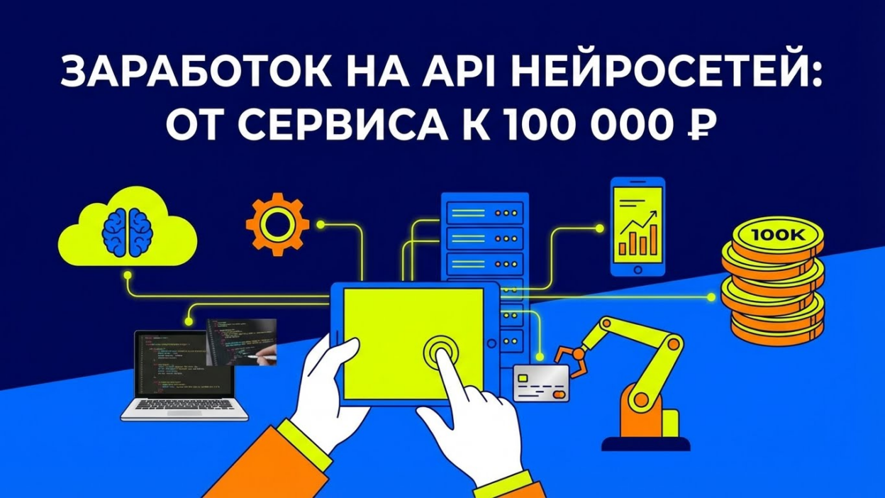 Как заработать на API нейросетей: создаем сервис с нуля и зарабатываем 100 тысяч