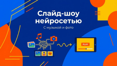Как создать слайд-шоу из фотографий с музыкой с помощью нейросети: пошаговая инструкция
