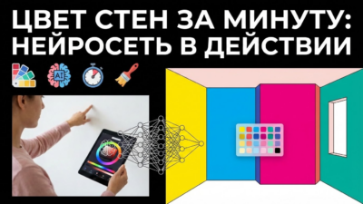 Как подобрать цвет стен для комнаты с помощью нейросети: варианты за минуту