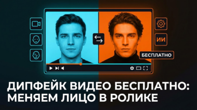 Как сделать дипфейк видео бесплатно: меняем лицо в ролике