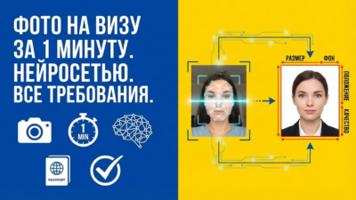 Как сделать фото на визу с помощью нейросети за 1 минуту: по всем требованиям