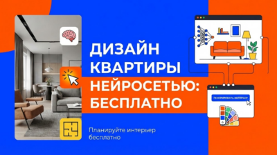 Как создать дизайн квартиры с помощью нейросети: планируем интерьер бесплатно