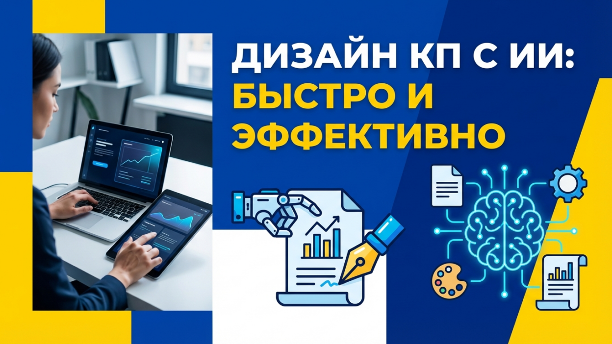 Как создать коммерческое предложение с дизайном с помощью нейросети: КП с ИИ