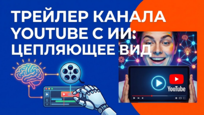 Как создать трейлер для YouTube канала с помощью нейросети: цепляющее видео с ИИ