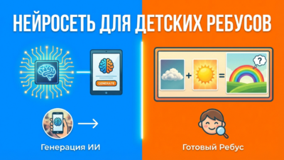 Как создать загадки для детей с картинками с помощью нейросети: генерируем с ИИ