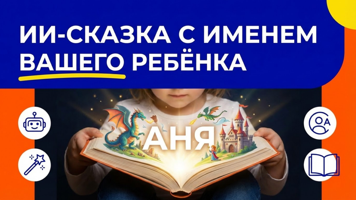 Как создать персонализированную сказку для ребенка с помощью ИИ: имя малыша в истории